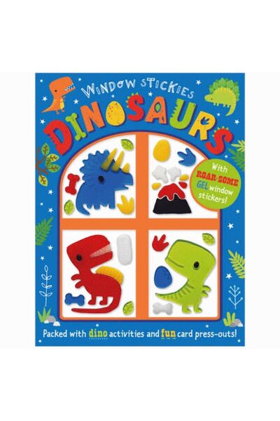 Make Believe Ideas Autocolante pentru ferestre Dinozauri