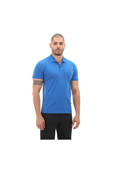 Napapijri P0A4GB4B2L1-R Napapijri Elbas Jersey Erkek T-Shirt Lacivert