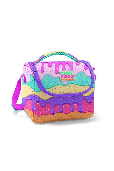 Yaygan Coral High Kids Pink Colorful Thermo Lunchbox