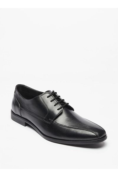 LBL by Shoexpress Solid Lace-Up Derby Shoes
