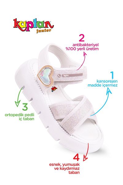 KAPTAN JUNIOR Girl's Sandals and Ballerinas - Pvtk 400