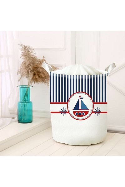 HET Concept Dirty Laundry and Toy Storage Box - Picnic Organizer Folding Basket, Felt Model 00032