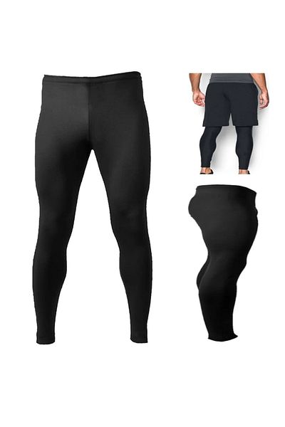 Menta store Colanți sport lungi, negri, unisex - pentru volei și fotbal