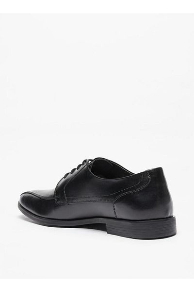 LBL by Shoexpress Solid Lace-Up Derby Shoes