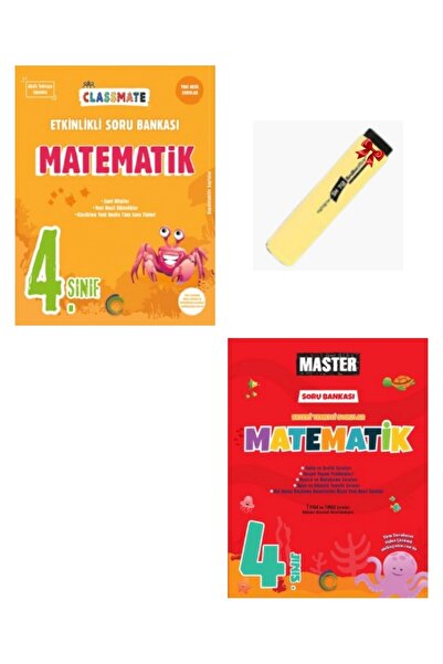 Okyanus Yayınları 4. Sınıf Classmate ve Master Matematik Soru Bankası Seti