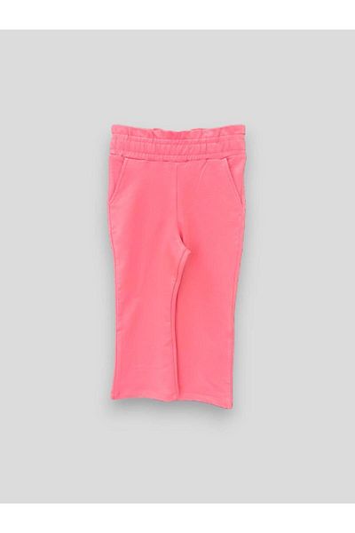 Little Star Girl's Elastic Waist Straight Leg Sweatpants