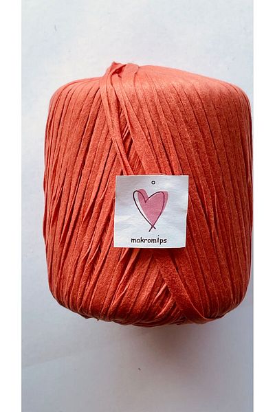 Makromİps PREMIUM SOFT RAFFIA - 50g/65m Μαλακή μαρμάρινη τσάντα Raffia με άκρη ρούχων με κορδόνια