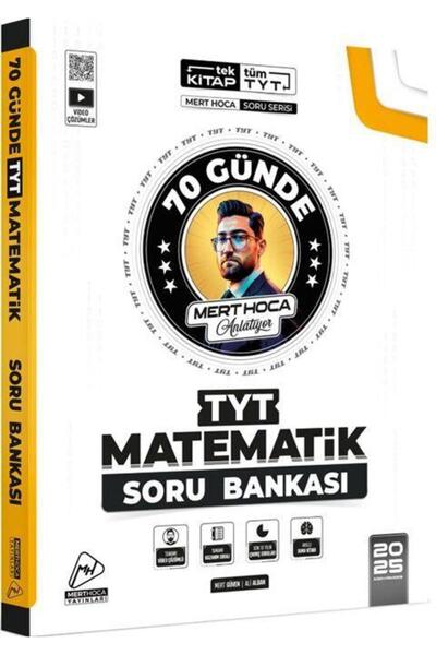 Ankara Kitap Merkezi 2025 TYT 70 Günde Matematik Soru Bankası Mert Hoca