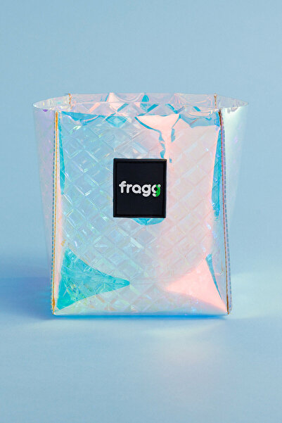 Fragg Holografik PVC Kaplamalı Plastik Saksı 3 Litre
