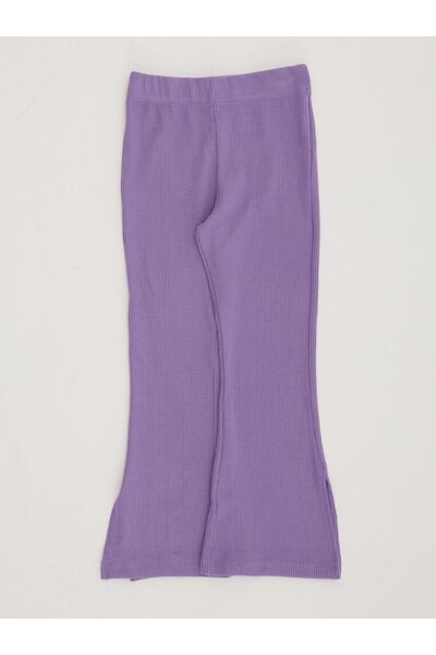 Little Star Girl's Elastic Waist Side Slit Bottom