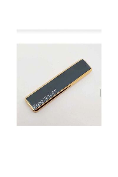 crkshopping Kişiye Özel Isimli Usb Şarjlı Ultra Ince Elektronik Çakmak