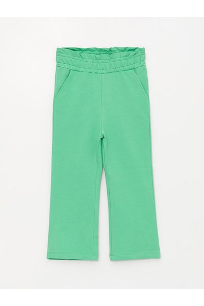 Little Star Girl's Elastic Waist Straight Leg Sweatpants