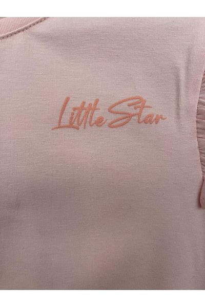 Little Star Girl's Lace-up T-shirt