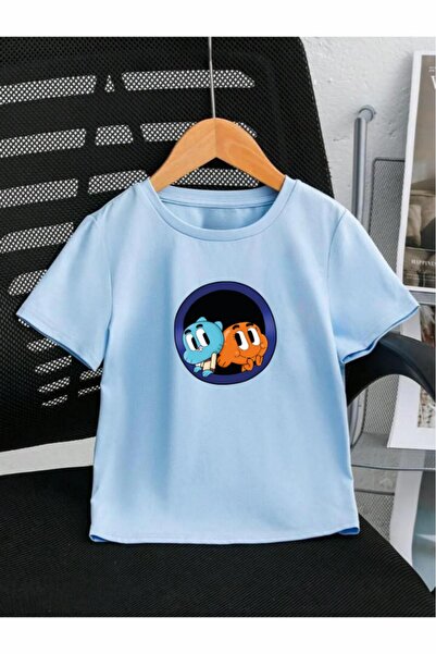 oneagılyazı Унисекс детска тениска с шарки на гъмбол