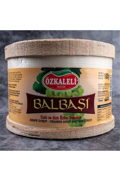Doğal Balbaşı 700 gram Tahta Külek Katı Üzüm Pekmezi
