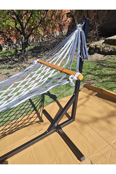 Genel Markalar Salıncak Hamak Ayağı Portatif Demonte Hamak Demiri