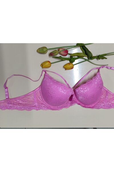 F.K Дантельний бюстгальтер без кісточок - на бретельках і без наповнювача