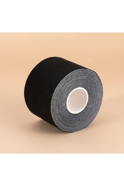 BEAUTY BOX COSMETIC Bandă de kinetologie neagră, rezistentă la apă, de 1 metr...