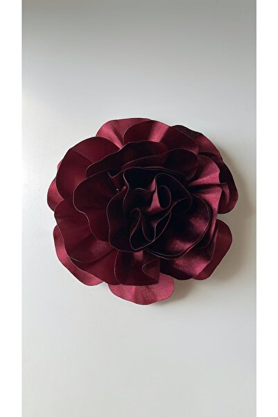 Âlâ Atelier Iğneli Kumaş Çiçek Broş Gül Broş