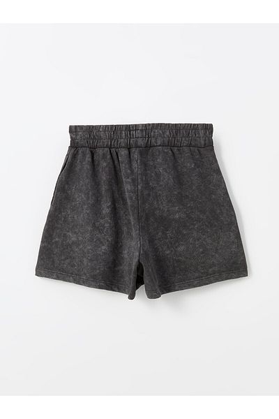 LC Waikiki LCW Women's Elastic Waist Straight Shorts