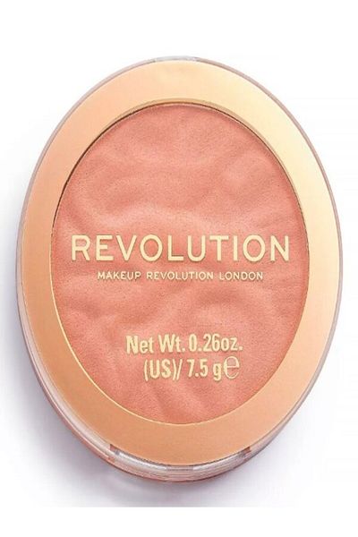 MAKEUP REVOLUTION أحمر الخدود ريفولوشن باودر - إعادة تحميل Peach Bliss