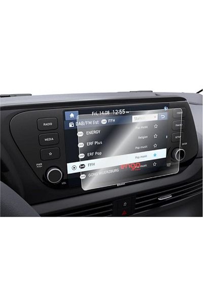 corcishop Hyundai Bayon Multimedia Navigation Screen Protector Nano Protective Film