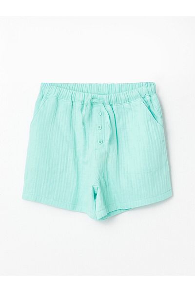 LC Waikiki LCW Girl's Shorts - Elastic Waist