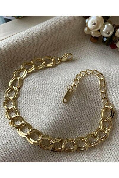 ELİF TAKI AKSESUAR Çelik Gold Samanyolu Bileklik