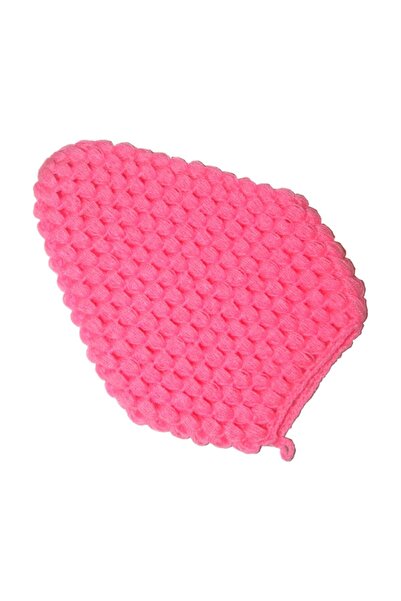 Pafuli كيس الفول السوداني المحبوك يدويًا باللون الوردي