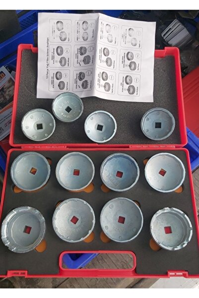 SİMED OTO APARAT Filtre Sökme Seti 12 Parça