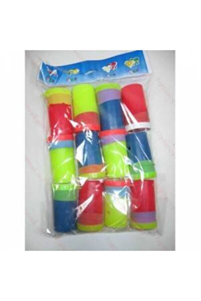 LEDONLİNE 24 Adet Taraftar Maç Kornası Vuvuzela Yüksek Sesli Düdük 1 Koli