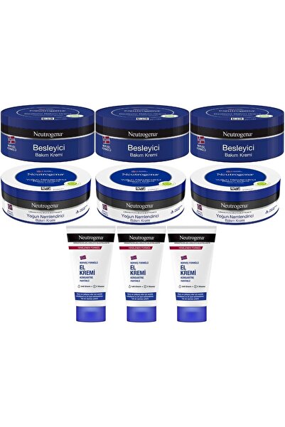 Neutrogena كريم العناية باليدين 1350 مل مجموعة مختلطة من 9 قطع (العناية المغذ...