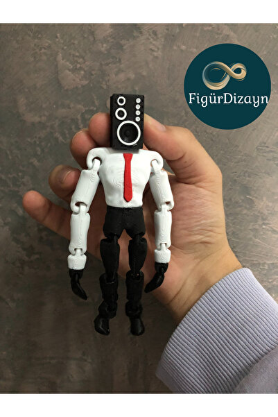 FigürDizayn Skibidi Toilet Speaker Man (HOPARLÖR ADAM) Figürü