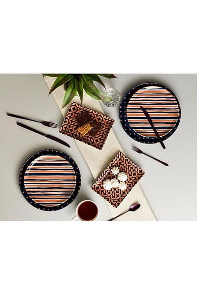 Porland Shapely 18 Piece Catering & Breakfast Set for 6 People