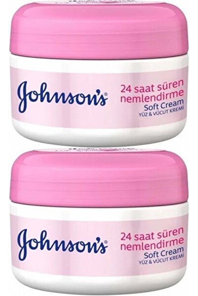 Johnson's Johnsons Soft Moisturizing Face and Body Cream - 200ML (Set of 2)