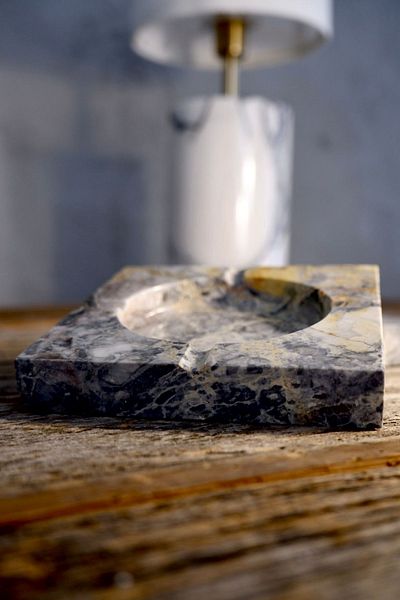 Voodo Concept 100% Marble Golden Dragon Ash Tray