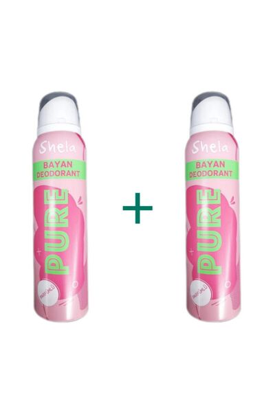 SHELA Deodorant Pure 2*150 ml Parfümlü