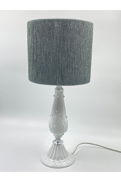 sgeteknoloji Wicker Braided Modern Lampshade - Metal Embroidered