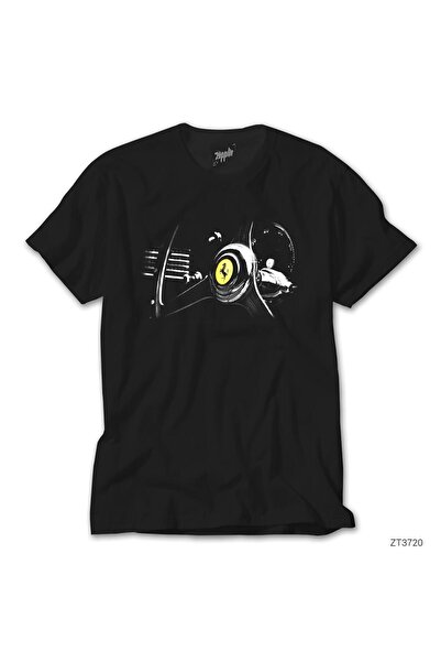 Karadeniz Ферари волан черна тениска