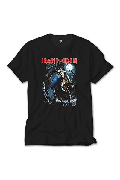 Karadeniz مايدن الحديدي بنجامين تي شيرت أسود