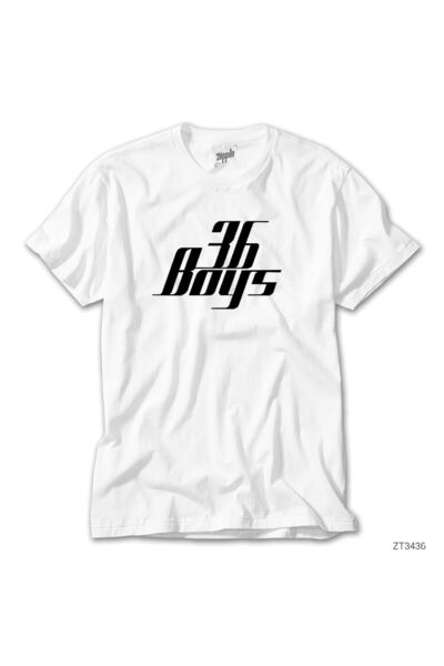 Generic Brand 36 Boys Flat White T-shirt