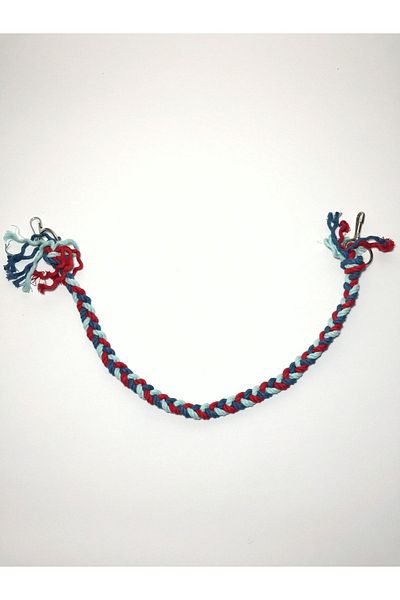 Ciko Kafes Parrot Bird Braided Colored Rope