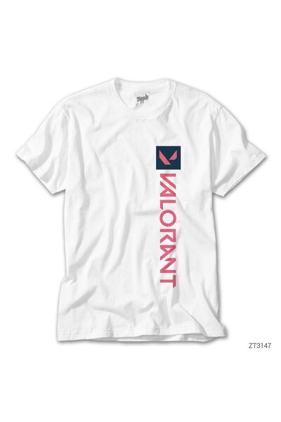 Karadeniz Val. Tricou vertical alb