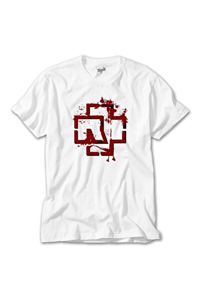 Karadeniz Tricou alb pentru copii Rammstein Logo 4, 13-14 ani