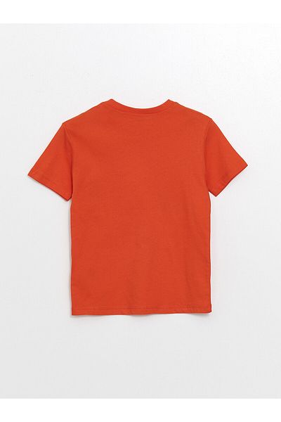 LC Waikiki LCW Baby Boy T-Shirt - Crew Neck, Short Sleeve, Printed
