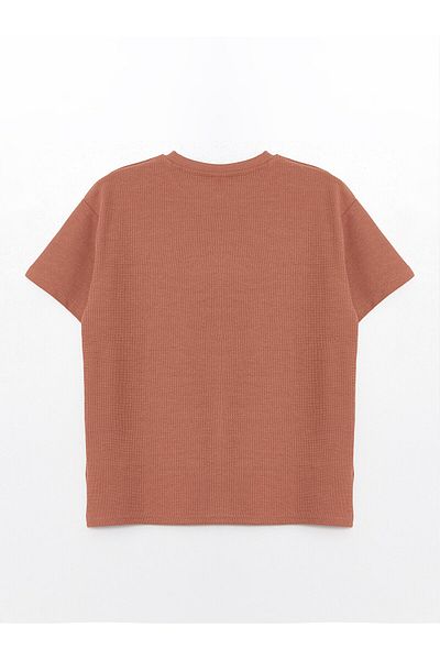 LC Waikiki Boy's T-shirt - LCW, Comfortable Fit, Crew Neck