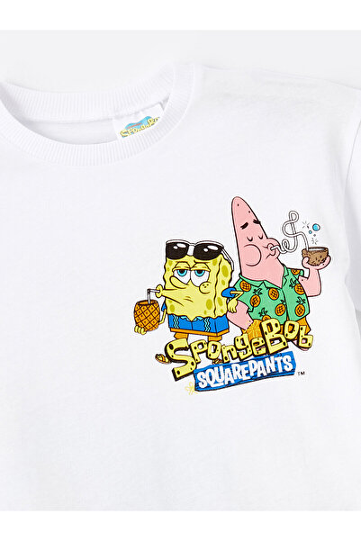 LC Waikiki Baby Jungen - LCW T-Shirt mit Rundhalsausschnitt und Bob-Print