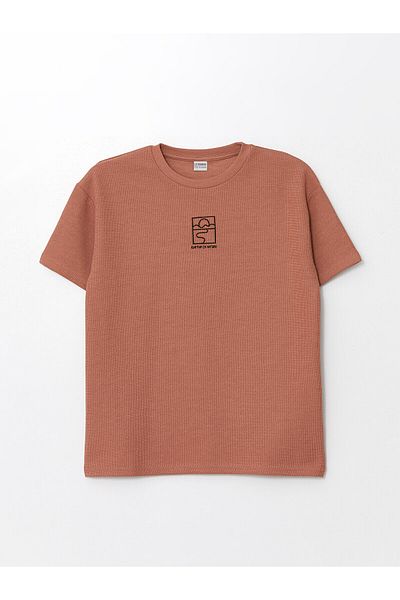 LC Waikiki Boy's T-shirt - LCW, Comfortable Fit, Crew Neck