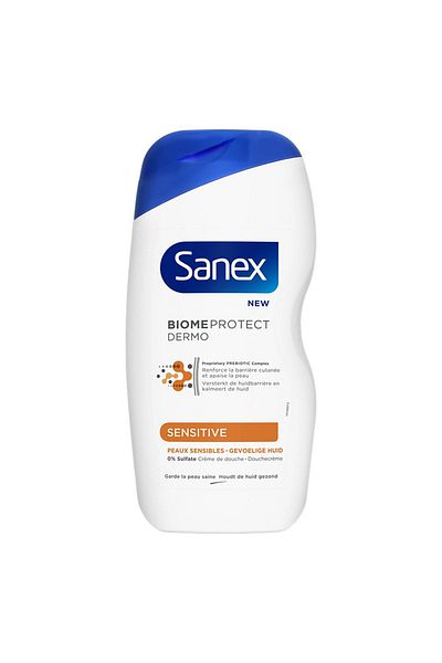 Sanex Dermo Sensitive Shower Gel 500 Ml