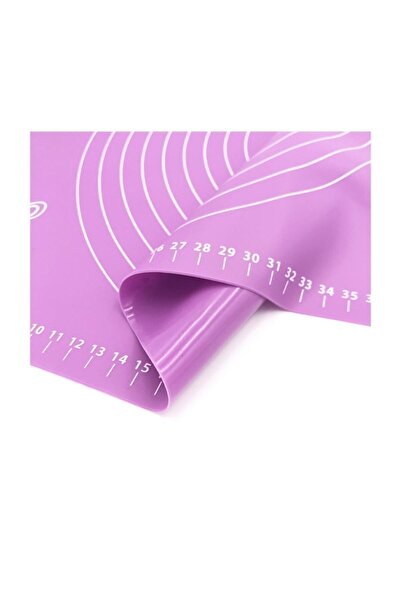 Home Silikon Hamur Açma Matı - Büyük Boy 50x40 Cm